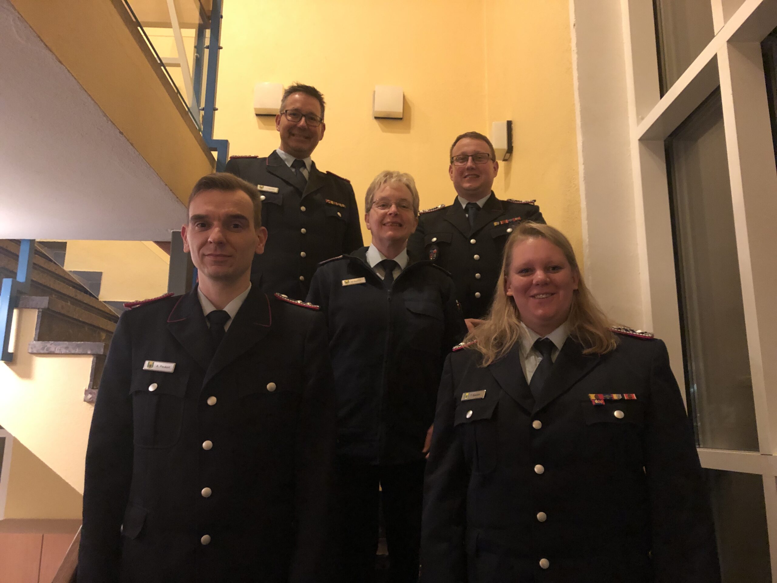 Der Vorstand der Jugendfeuerwehren der Gemeindefeuerwehr Coppenbrügge. Foto: pr