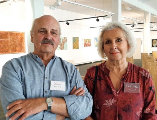 Peter Neff und Doris Pöhler in der Kunstetage Lauenau