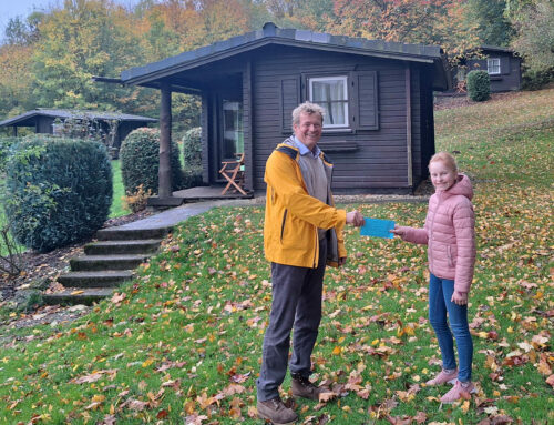 Naturpark-Gewinnspiel: 1. Preis überreicht